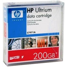 Cartridge HP LTO ULTRIUM-1 200GB - C7971A - CARTRIDGE HP LTO ULTRIUM-1 200GB - C7971A