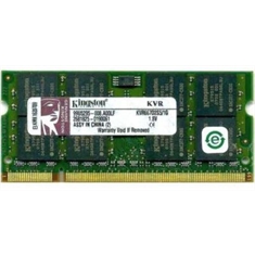 MEMÓRIA NOTEBOOK KINGSTON DDR2 1GB 667MHZ - KVR667D2S5/1G