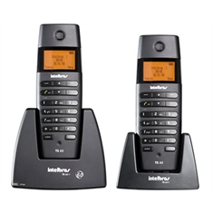 TELEFONE SEM FIO COM RAMAL ADICIONAL - TS60 C - INTELBRAS - TS60C