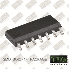 74HC02  - IC INOR Gate 4-Element 2-IN CMOS SOIC 14Pin