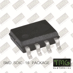 6N137 - CI OPTOCOUPLER LOGIC-OUT OPEN COLLECTOR DC-IN 1-CH, DIP E SMD - 6N137 - SMD