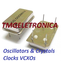 Crystal Oscillator DIP14 - Frequência 50Mhz, 50.000Mhz, Cristal Oscilador, Crystal Clock Oscillator 4Pinos - DIP-14 - 50Mhz, 50.000Mhz, Clock Crystal Oscillator DIP-14 (4pinos)retangular