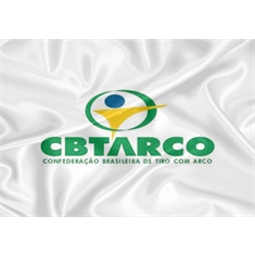 Confederação Brasileira De Tiro Com Arco - Tamanho: 0.90 x 1.28m