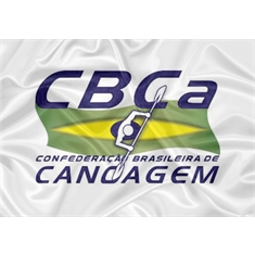 Confederação Brasileira De Canoagem - Tamanho: 0.45 x 0.64m