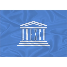 Unesco - Tamanho: 0.45 x 0.64m