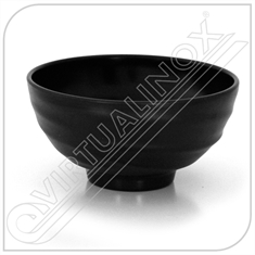 Tigela Oriental Black 14cm Melamina 100% - Gourmet Mix - Código: GX5373
