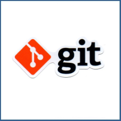 Adesivo Git (com nome)