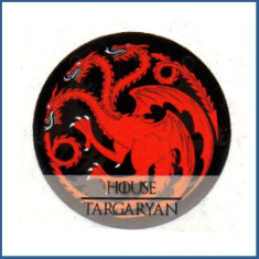 Adesivo House Targaryan- Game of Thrones
