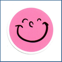 Adesivo Pink Happy