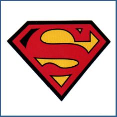 Adesivo Superman - Logo