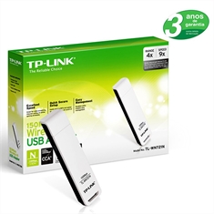 Adaptador USB Wireless N 150Mbps - TP-Link