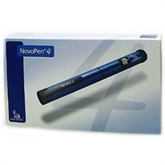 Novopen 4 Blue Caneta de Aplicação de Insulina (própria para as insulinas Novolin, Levemir, Novorapid, Novomix e Tresiba)
