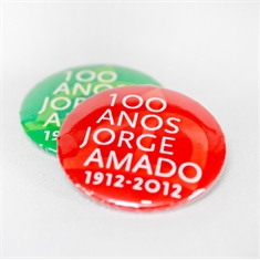 Bottons (02 unidades) - Jorge Amado 25 anos