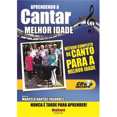 APRENDENDO A CANTAR - MELHOR IDADE - com CD de ÁUDIO