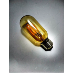 Lampada Led Filamento T45 E27 Cristal 4w Bq.2200k Biv