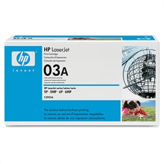 Toner HP de impressão Laserjet C3903A (03A) preto