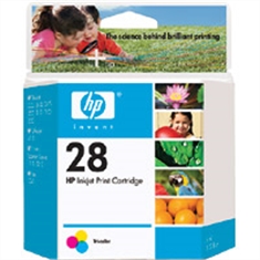 Cartucho HP de impressão inkjet C8728AL (28) color