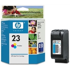 Cartucho HP de impressão Inkjet C1823D (23) color