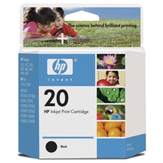 Cartucho HP de impressão Inkjet C6614D (20) preto