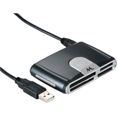 Leitor de cartão de memória externo MTEK USB todos em 1 - Leitor de cartão externo MTEK USB