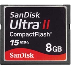 Memory Card SANDISK CompactFlash Ultra-II 8GB