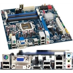 Placa mãe INTEL slot LGA1156 DH55TC, i3, i5, i7, c/ DVI e VGA - Placa mãe Intel DH55TC LGA1156, i3, i5 i7, c/ DVI e VGA