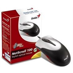 Mouse GENIUS PS/2 optico Netscroll 110 preto