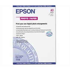 Papel EPSON S041066 A3 329x483 360dpi 102g/m² caixa com 100 folhas - Papel EPSON S041066 A3
