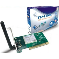 Placa de rede wireless PCI TP-LINK 108Mbps TL-WN651G