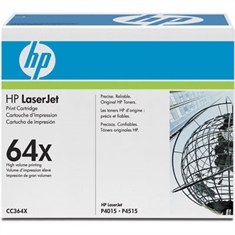 Toner HP de impressão Laserjet CC364X (64X) preto - alto rendimento