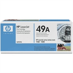 Toner HP de impressão Laserjet Q5949A (49A) preto