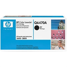 Toner HP de impressão Laserjet colorsphere Q6470A (70A) preto