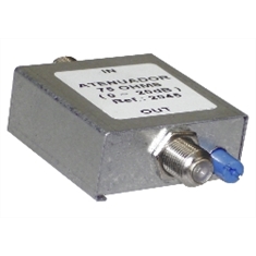 Atenuador Variável 20 dB - 75 Ohms com controle multivoltas(3,5) - Ref: 2045 - Atenuador Variável 20 dB - 75 Ohms com controle multivoltas(3,5)