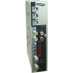 Modulador Adjacente Ágil Programável Estéreo BTSC - VHF/UHF/Cabo - Ref: 2068E - Modulador Adjacente Ágil Programável Estéreo BTSC - Ch. 02 ao 125(cabo) 14 ao 69(UHF)