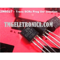 2N6027 - TRANSISTOR Thyristor SCRs Prog Uni-Junction PUT 40V 5A 3-Pin TO -92