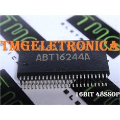 ABT16244A - CI  Buffer/Line Driver 16-CH Non-Inverting 3-ST BiCMOS 48Pin SSOP - ABT16244A - CI  Buffer/Line Driver 16-CH Non-Inverting - SMD 48Pinos