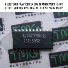 ABT16952 - CI ABT16952, Transceiver Non-Inverting REGISTERED, Bus Transceivers 16-Bit Registered Bus XCVR Dual 16-CH 3-ST - SMD TSSOP/SSOP 56Pin - ABT16952 - ABT16952, Transceiver Non-Inverting REGISTERED, Bus 16-Bit Registered Bus XCVR