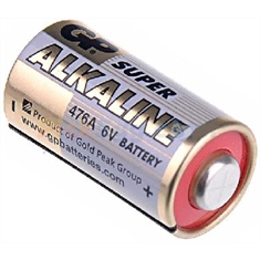 4LR44 - Bateria Alcalina 6 Volts, Battery 6V PX28AB, A544, 4LR44, Alkaline Medical Battery PX28A, 4LR44 - Bateria Alcalina 6 Volts - 4LR44 - GP