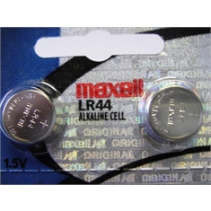 LR44 - Bateria LR44 1,5V Alcalina Tipo Moeda, Bateria para Equipamentos, Brinquedos, Relógios, Button Cell Batteries Watches - LR44 - Battery,Toys & Watch/ MAXELL
