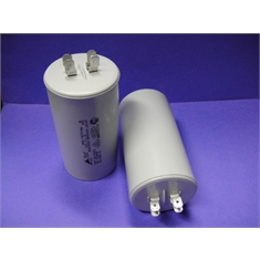 Capacitor 9,5UF, 9,5Mfd, 9,5uF - Capacitor Corpo Plástico Voltagem de 125V até 660Vac - Capacitor de Partida Plástico, Motor Capacitor - Ligação por Fios ou Terminal
