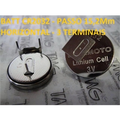 CR2032- Bateria Lithium 3Volts, Tipo Moeda, Botão, Battery 3.0V Lithium, Battery Coin, Button Cell Batteries, Coin Battery - Terminal Modelo Nº82