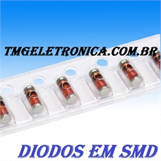 4148 - Diodo LL4148, Diodo de Sinal, Rectifier Diode Small Signal Switching 100V 0.3A - SMD Tipos de 2 ou 3Pin, SOD-80, SOT-23, SOD-323 - 1N4148WS - DIODO Small Signal Switching 3Pin SOD-323