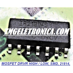 IR21814 - CI IR21814S, HALF BRIDGE BASED MOSFET DRIVER 600V 2.3A 2-OUT High and Low Side - SOIC 14Pin - IR21814S, HALF BRIDGE BASED MOSFET DRIVER