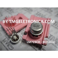 LM723CH - CI LDO Regulator Adjustable Positive 2V to 37V 0.15A,Bi-Polar, 10Pinos TO-100 Metalic