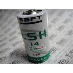 LSH14 - BATERIA LSH14, 3.6V LITHIUM Size C, SAFT 5500Mah Primary lithium-thionyl chloride (Li-SOCl2) - LSH14, 3.6 Volt, 5500 mAh, C Lithium Battery