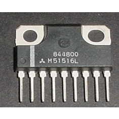 M51516L - CI Audio Power Output Amplifier 12W 18V 4,5A 80Ma  SIP9