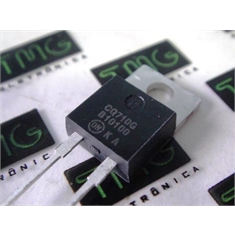 10100 - Diodo MBR10100, Schottky Diodes & Rectifiers Barrier Power Rectifier 100V 10A - 2 ou 3Pinos TO-220 - MBR10100 - Diodo Schottky Diodes & Rectifiers - C/ 2pinos