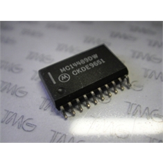 MC14489BDW - CI LED DRVR 40Segment 5V, Display LED Drivers DRIVER LCD LED DRVR 20-Pin SOIC W