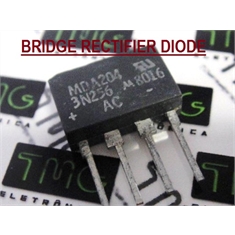 MDA204 - PONTE DE DIODO RETIFICADORA, BRIDGE RECTIFIER, T-Phase Full-Wave 2A/400V