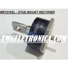 MR 1215 - DIODO MR1215 RECTIFIER 100A, 300V V(RRM) Solid State Devices HEAVY DUTY - Parafuso STUD MOUNT - MR1215SL - DIODO STUD MOUNT RECTIFIER  100A, 300V